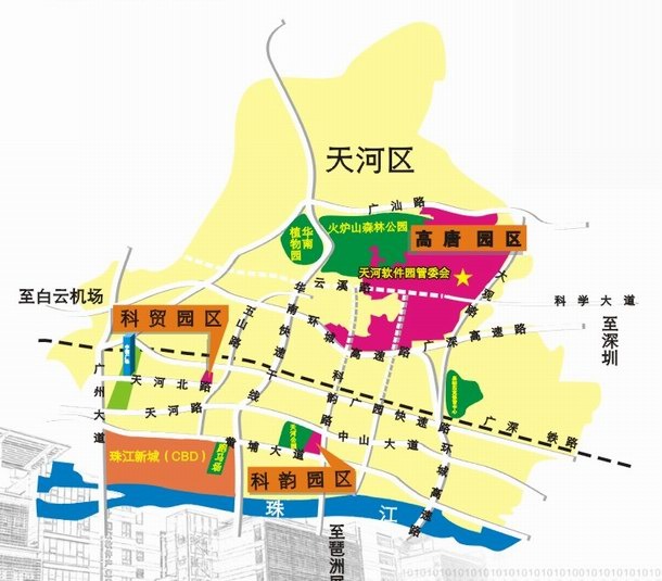 广州互联网 天河科韵软件园 800方办公室出租 独层 独立电梯