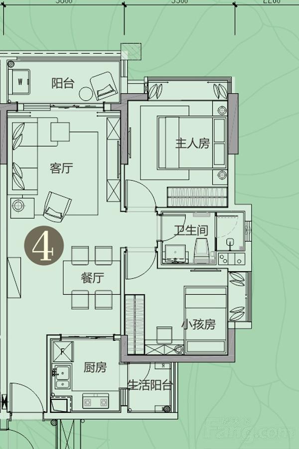富力悦禧花园户型图,别墅户型图和效果图,户型图(第18页)_大山谷图库