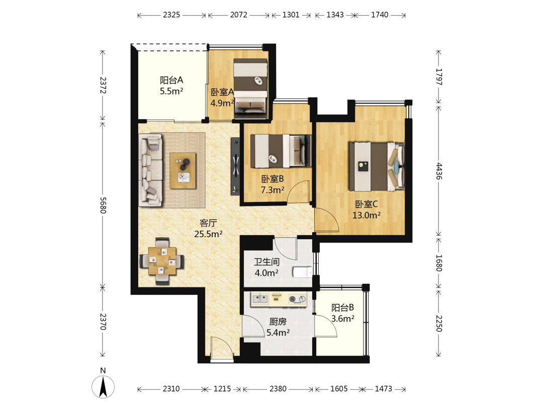 广州时代花生II二手房房源图片