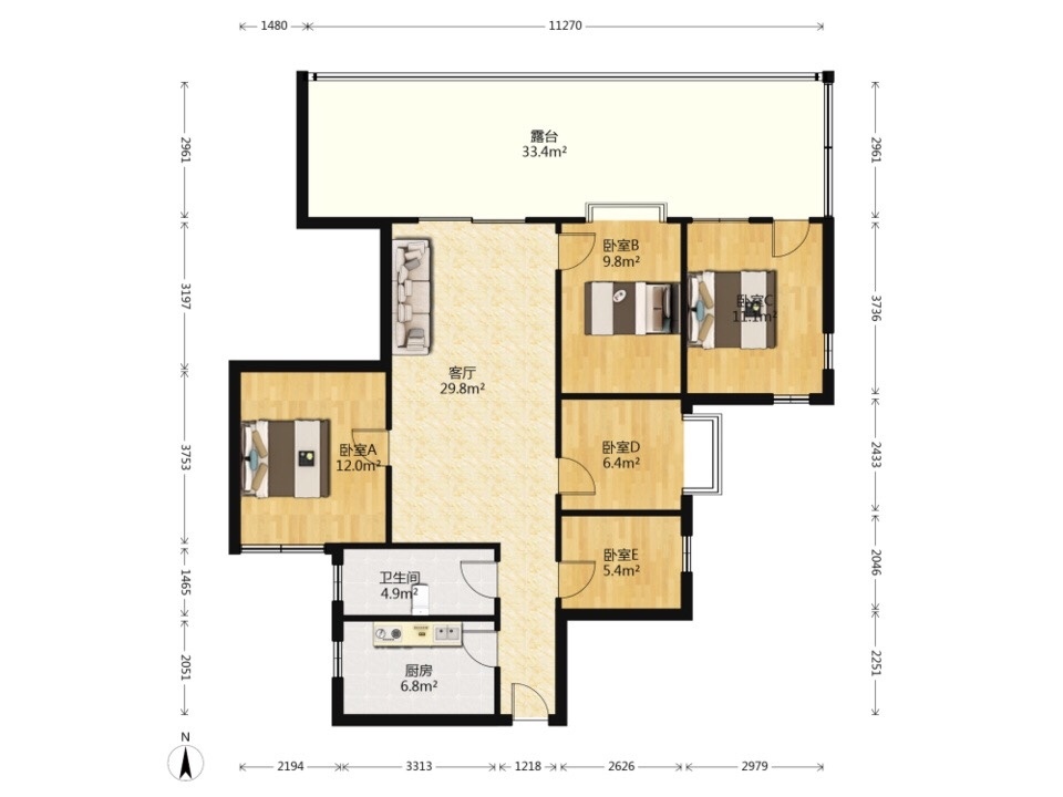 广州广州白天鹅花园二手房房源图片