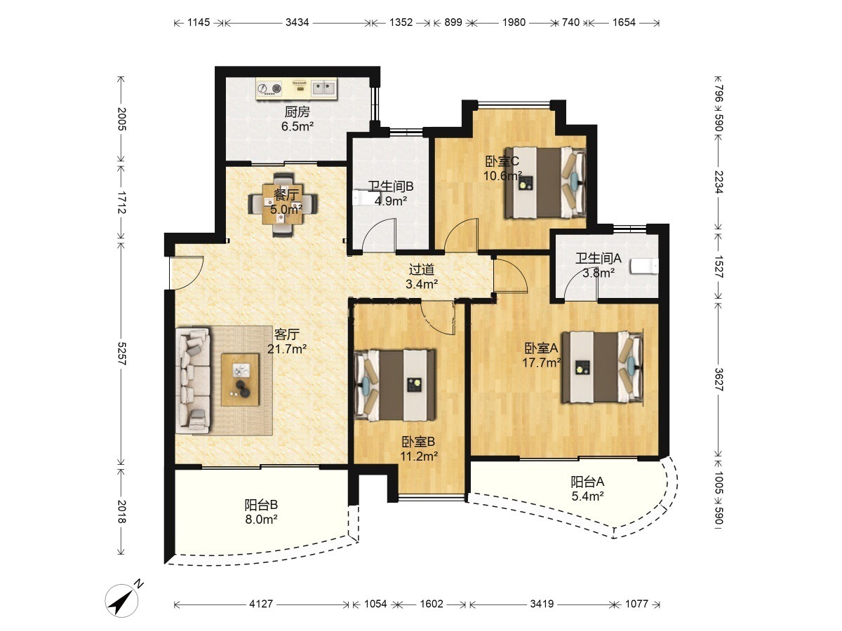 广州广州白天鹅花园二手房房源图片