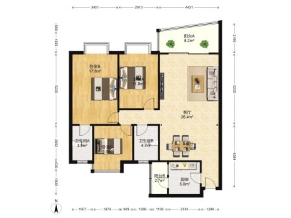 广州广州白天鹅花园二手房房源图片