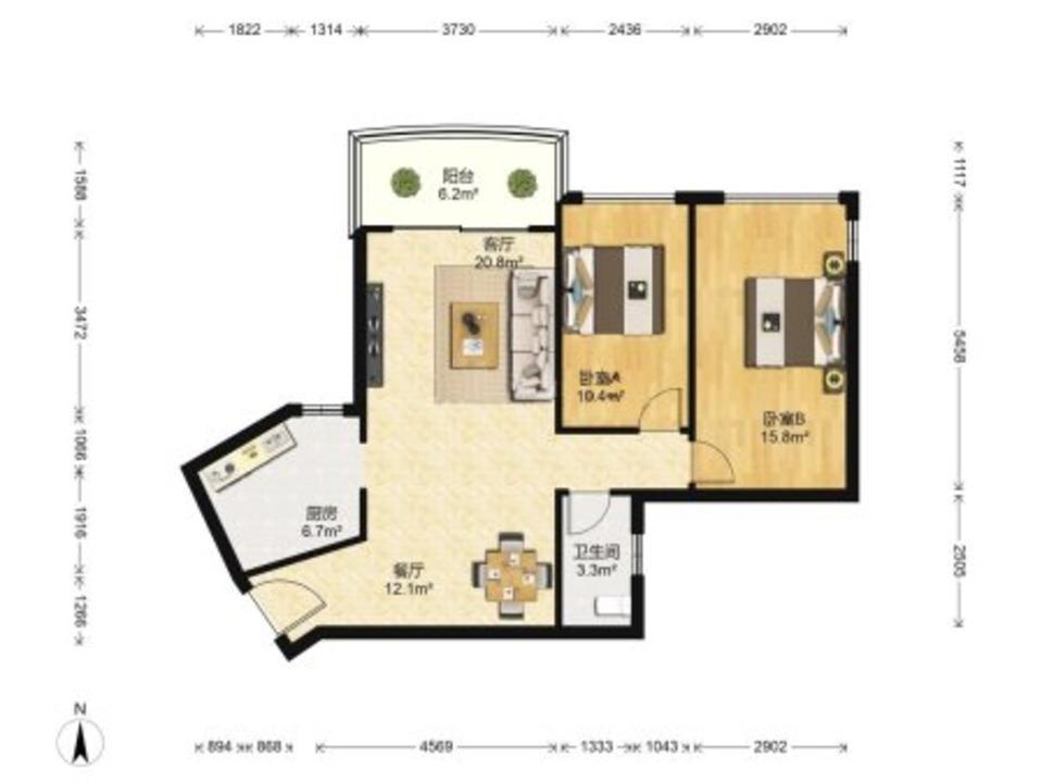 广州广州白天鹅花园二手房房源图片