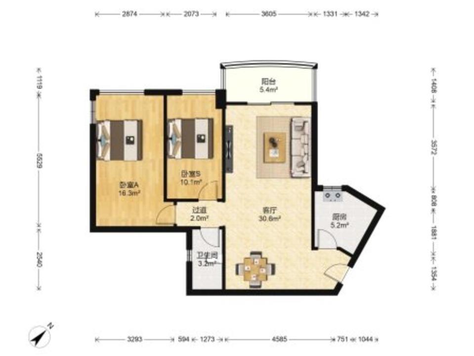 广州广州白天鹅花园二手房房源图片