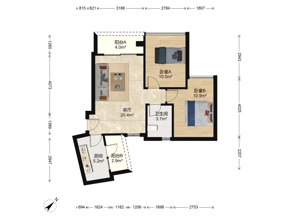 广州东风广场二手房房源图片