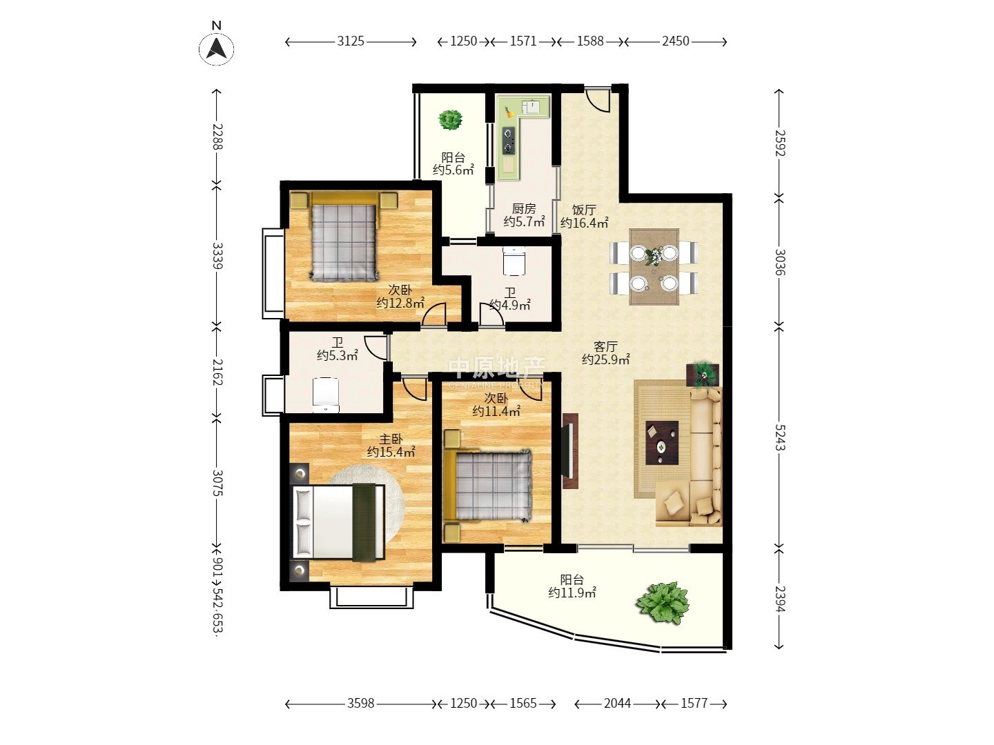 广州东山紫园二手房房源图片