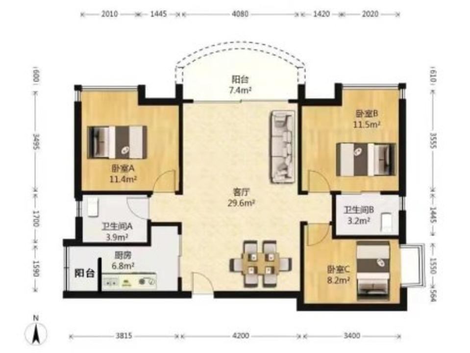 广州广州白天鹅花园二手房房源图片