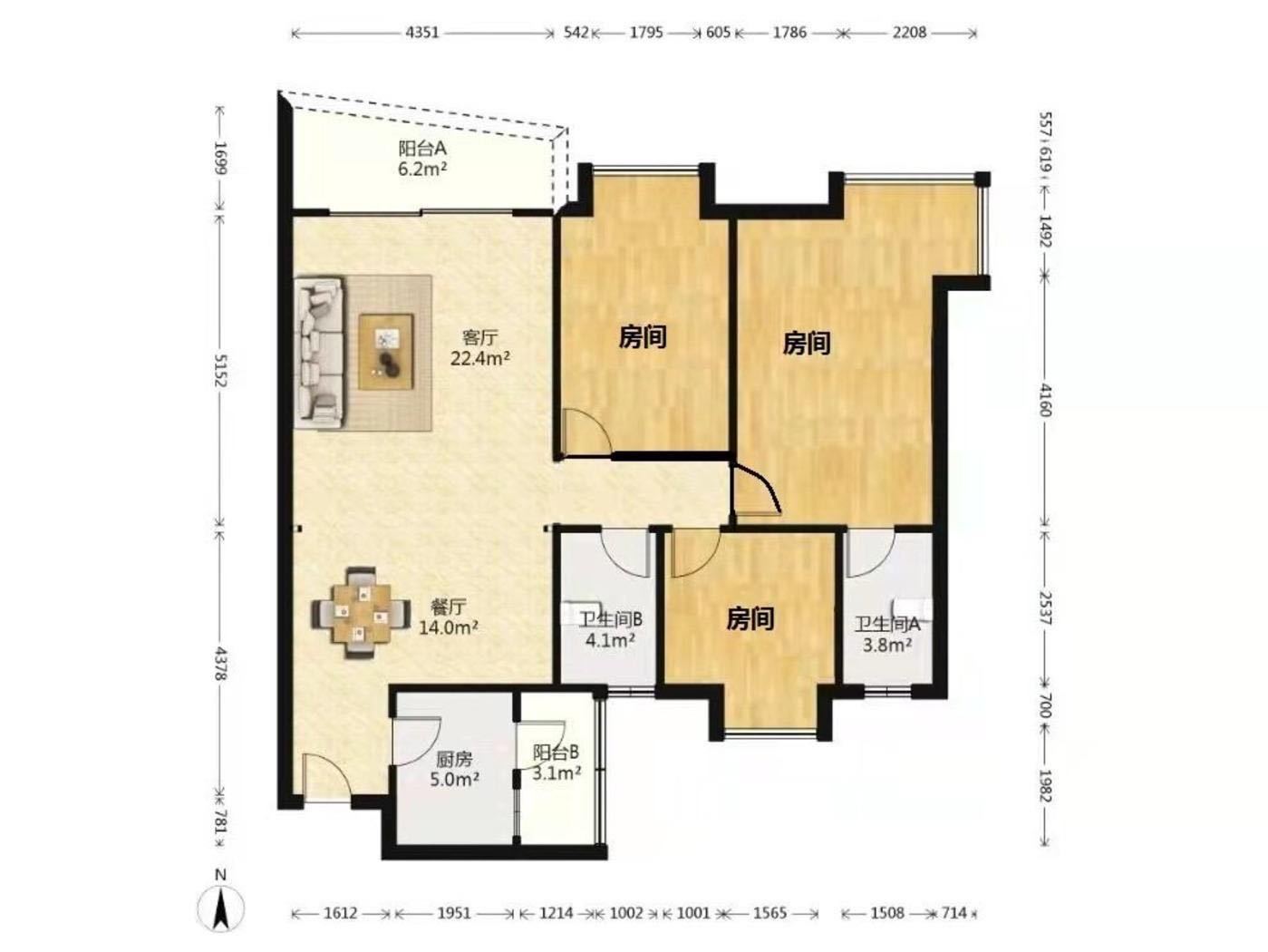 广州广州白天鹅花园二手房房源图片