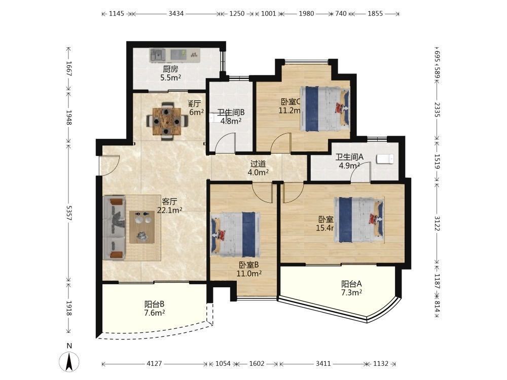 广州广州白天鹅花园二手房房源图片