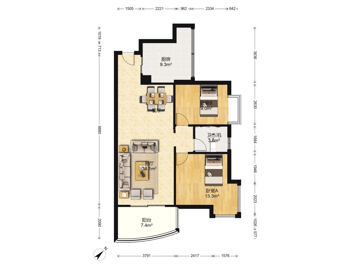 广州广州白天鹅花园二手房房源图片