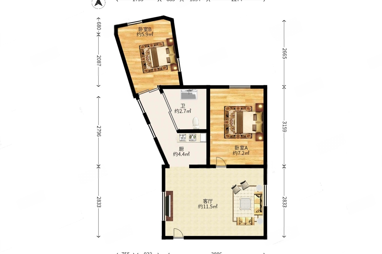 广州福今北路大院二手房房源图片
