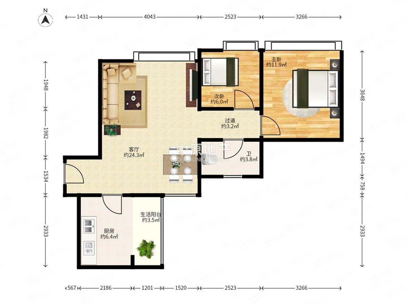 广州东风广场二手房房源图片