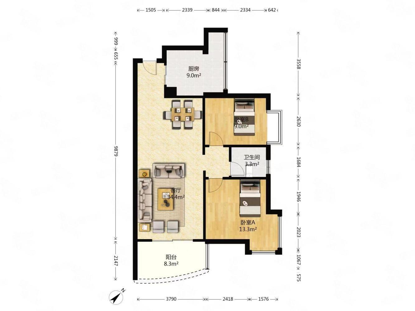 广州广州白天鹅花园二手房房源图片