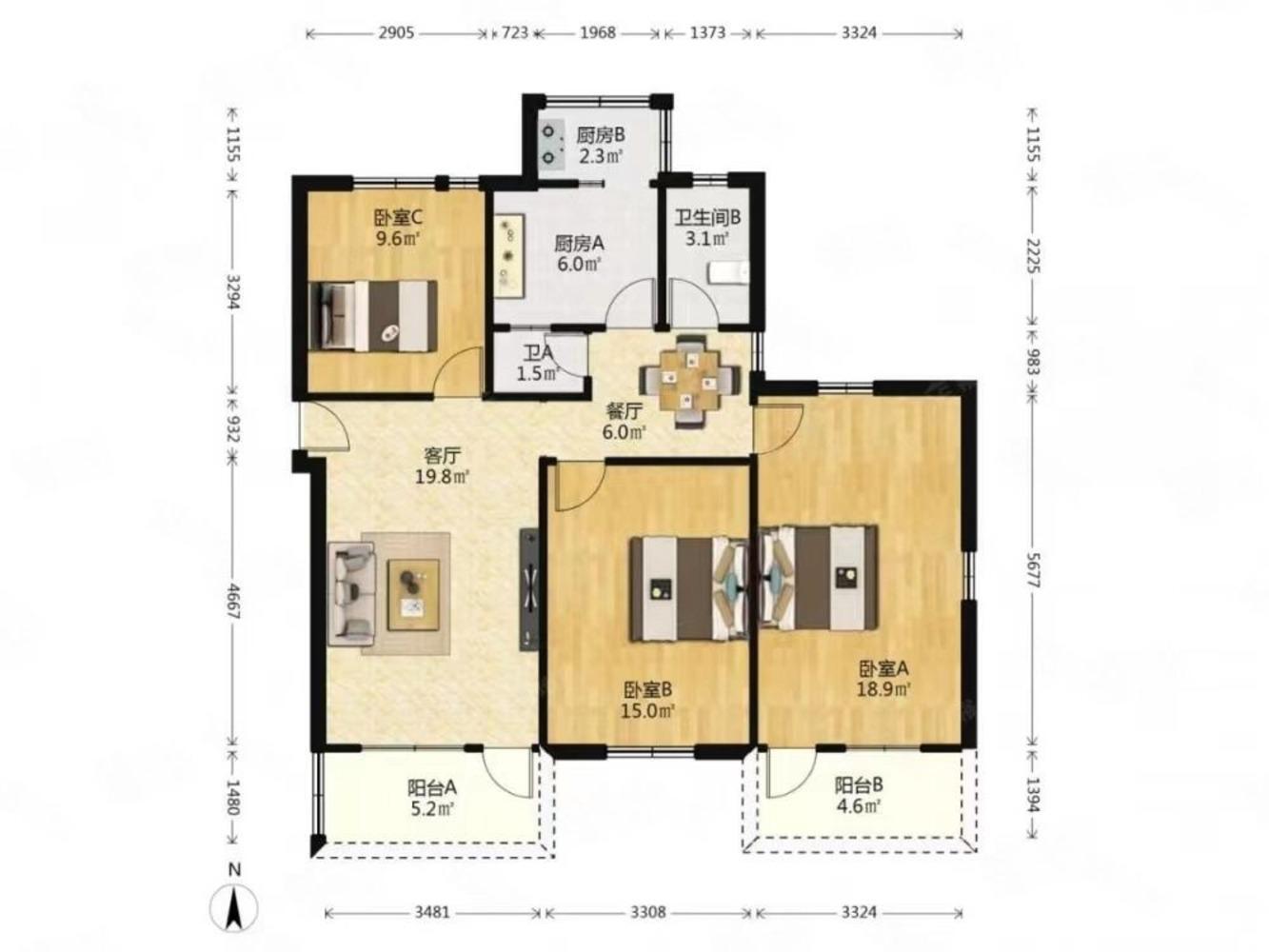 广州梅东小区二手房房源图片