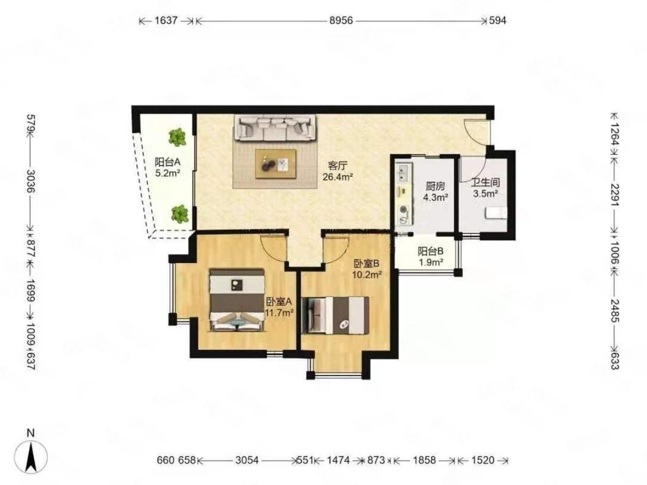 广州富力东堤湾二手房房源图片