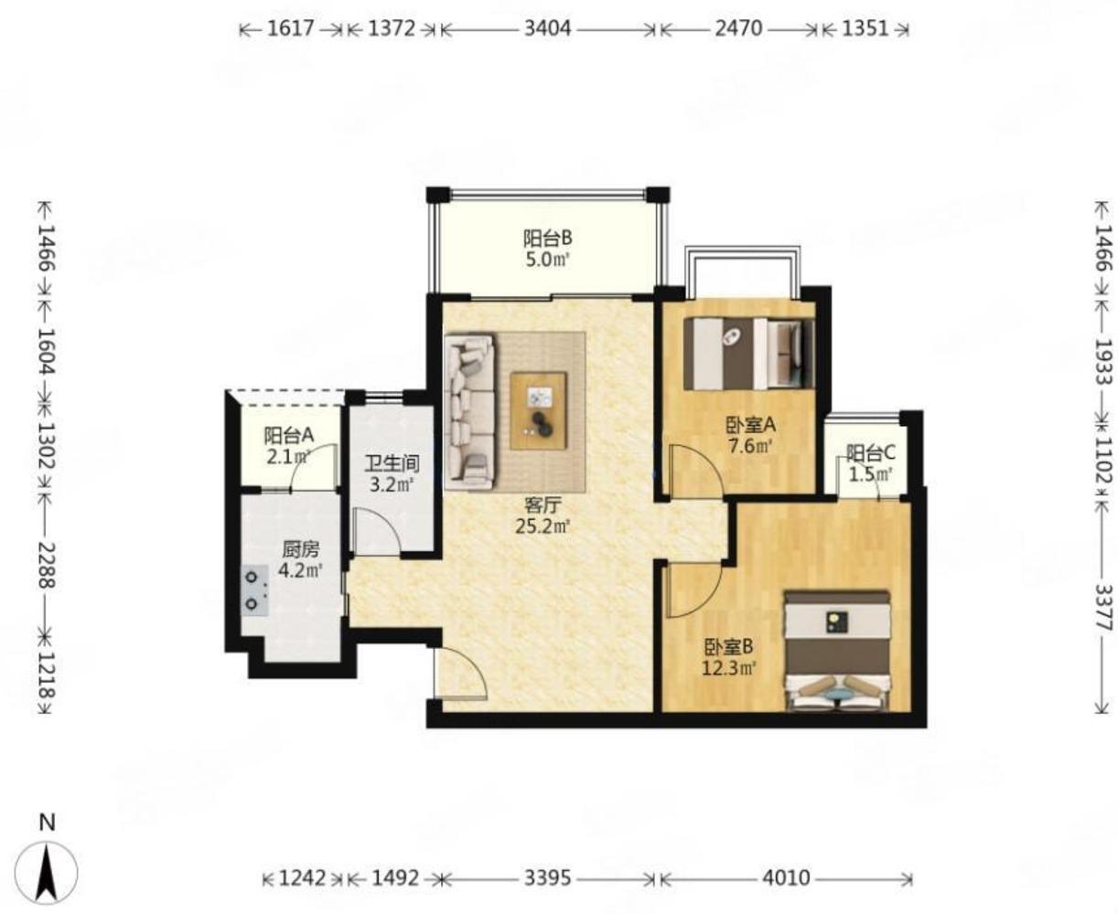 广州翠城花园二手房房源图片