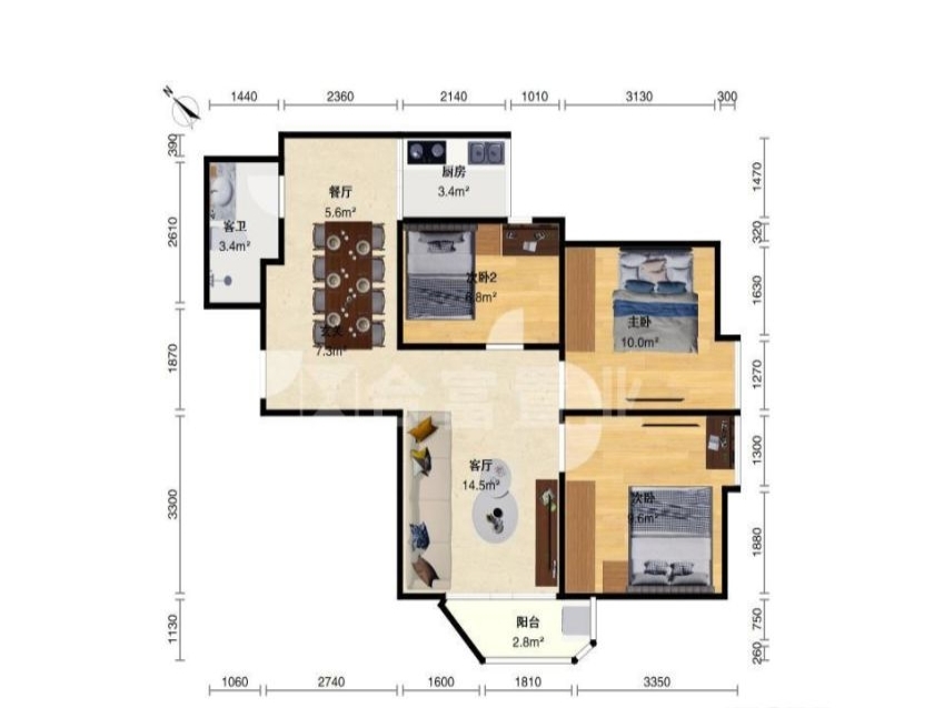 广州松园大厦二手房房源图片