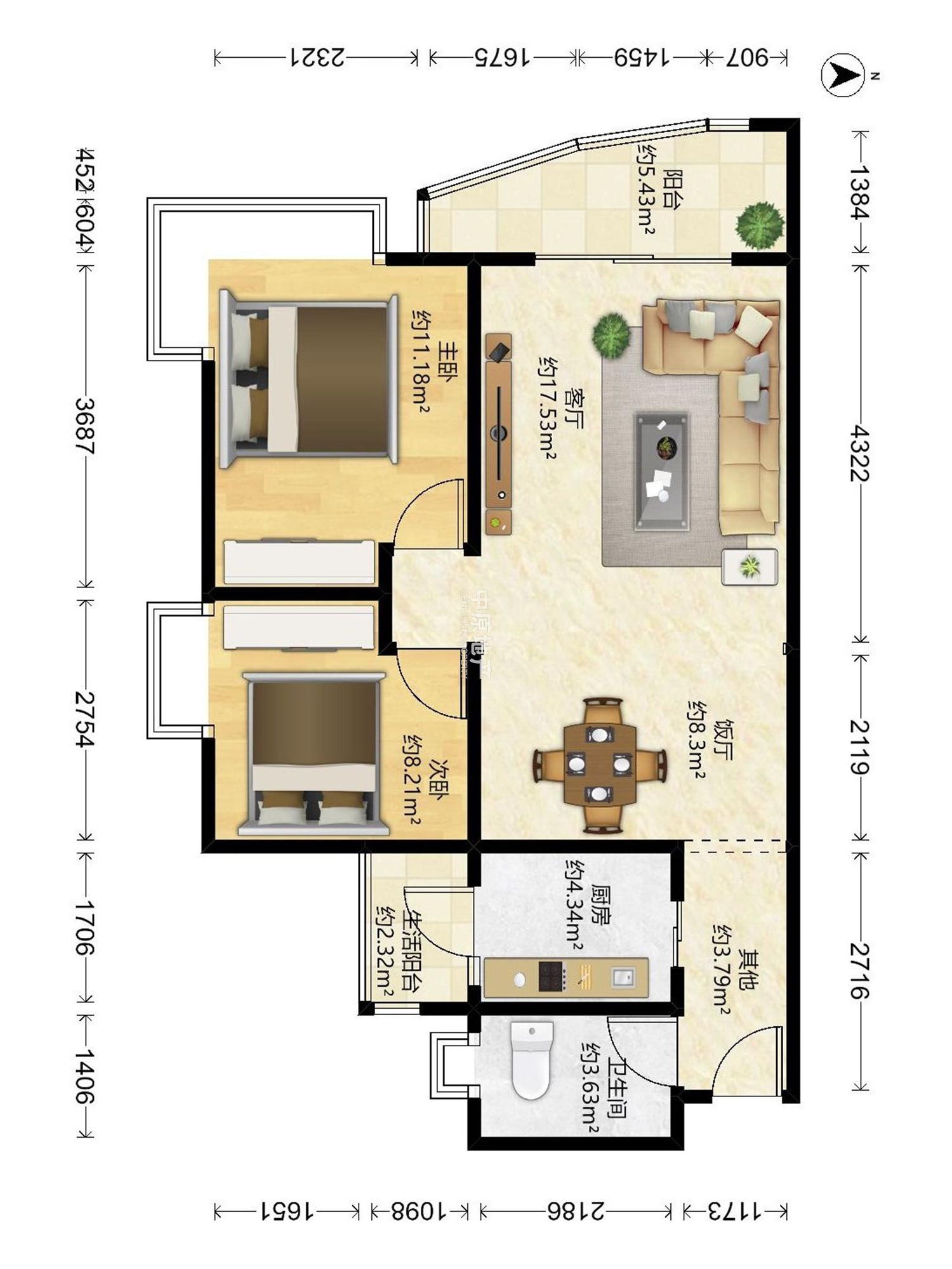广州富力东堤湾二手房房源图片