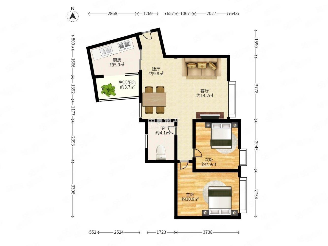 广州东风广场二手房房源图片