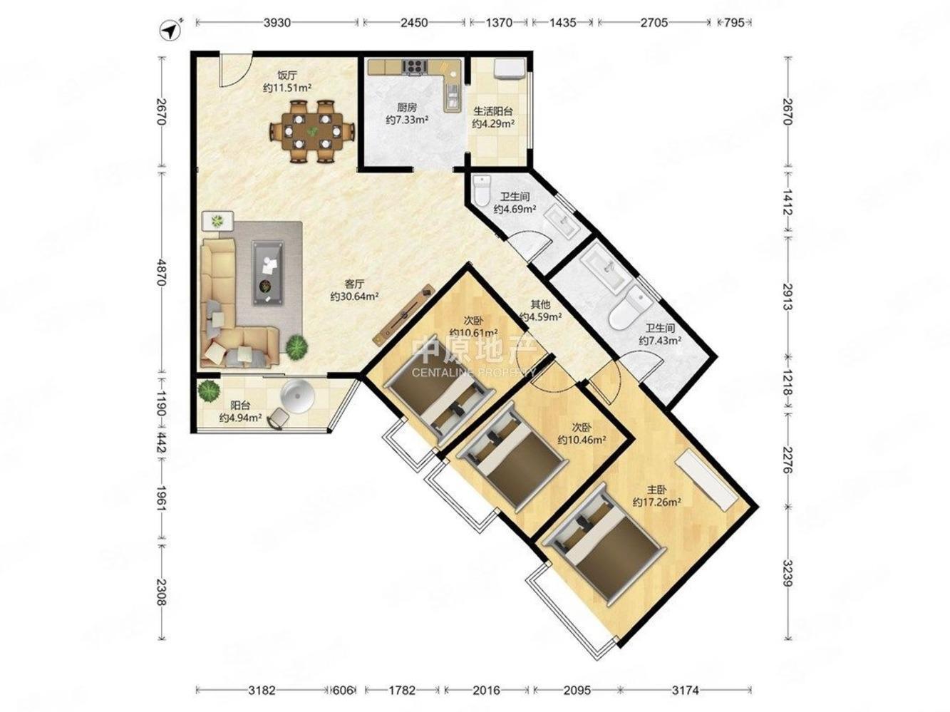 广州锦城花园二手房房源图片