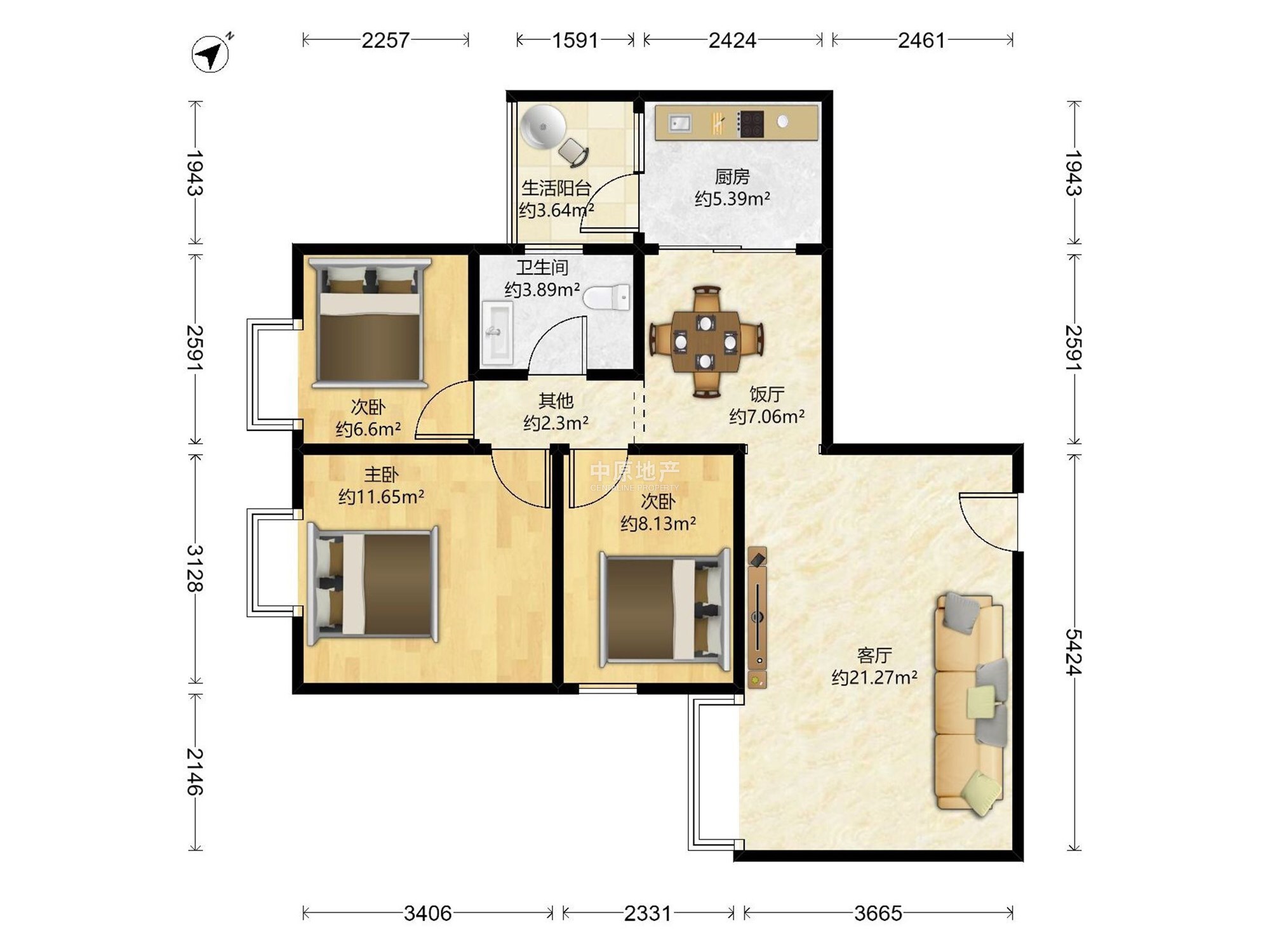 广州润粤大厦二手房房源图片