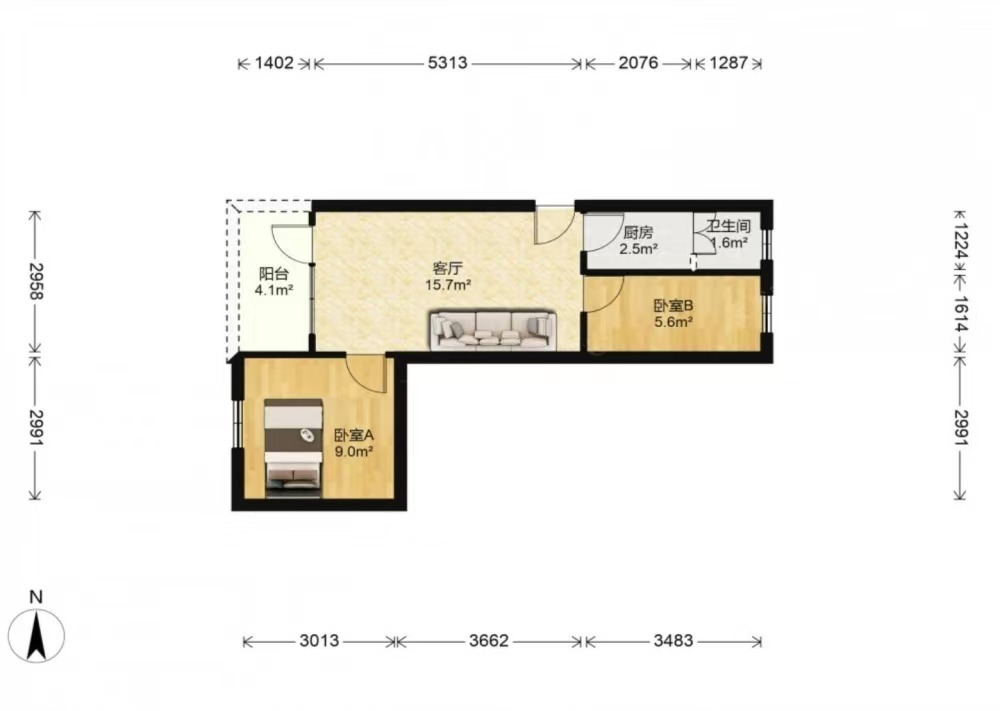 广州泽德花苑二手房房源图片