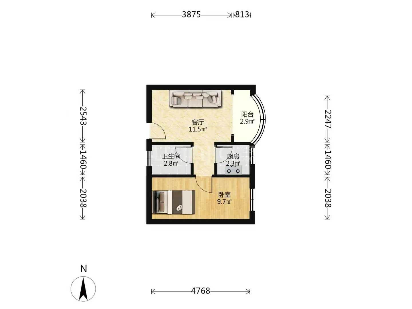 广州雅骏花园二手房房源图片