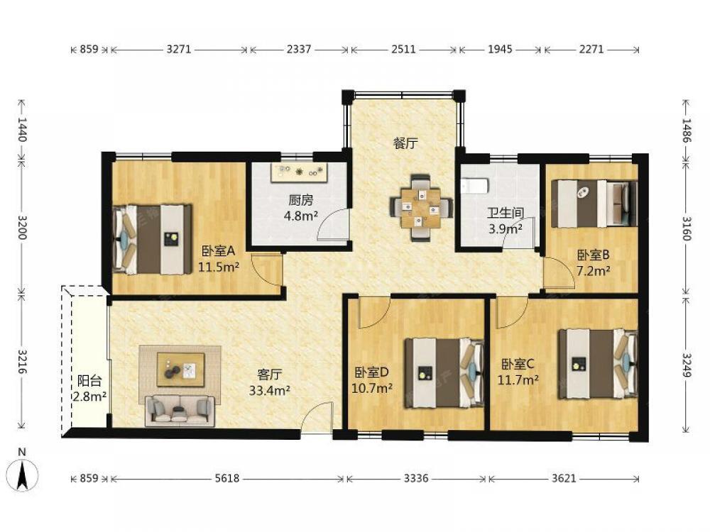 广州同德花园二手房房源图片