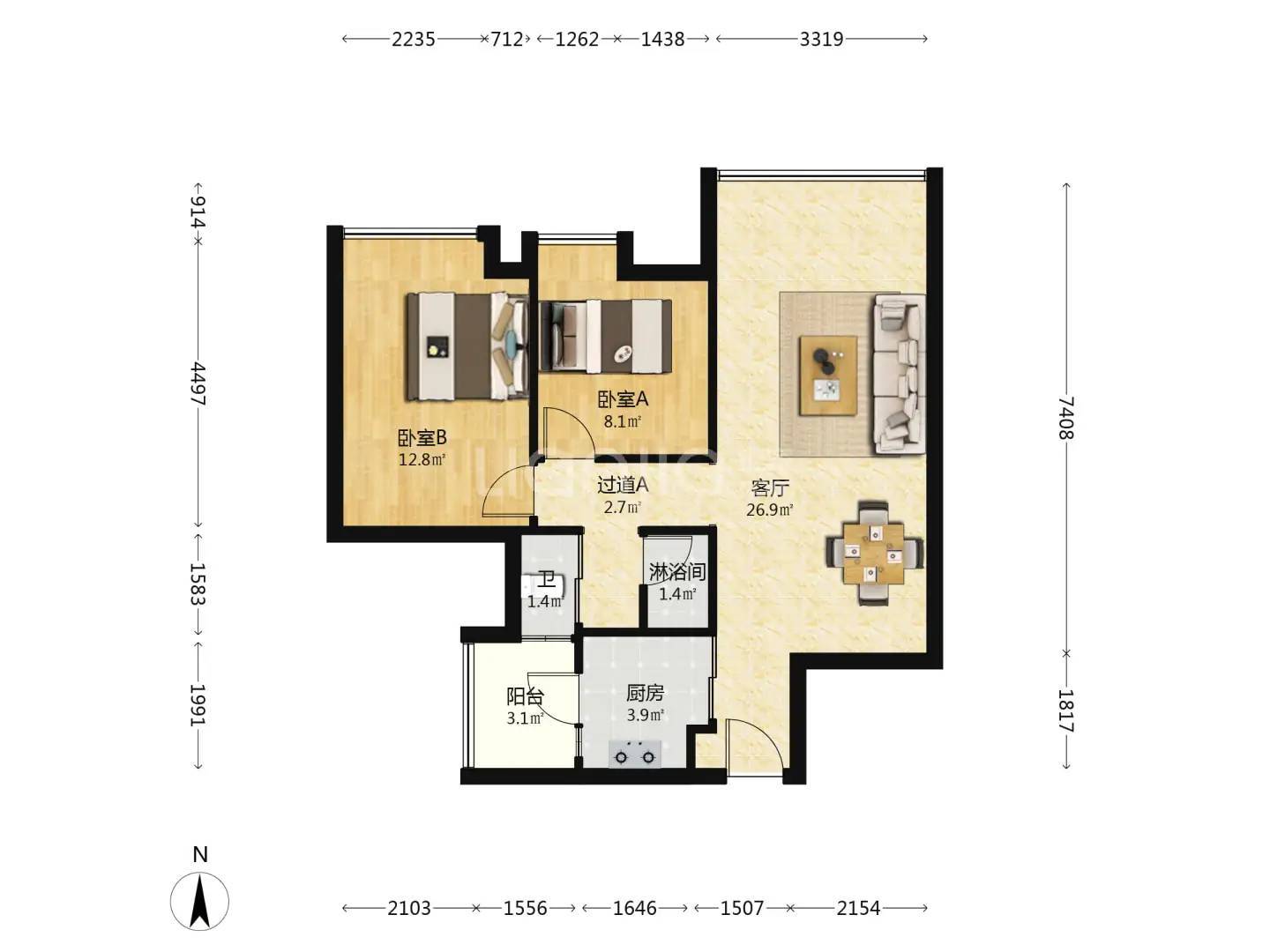 广州邦华翠悦湾二手房房源图片