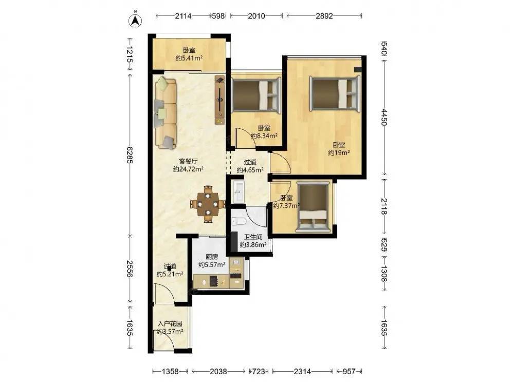 广州万科金域悦府二手房房源图片