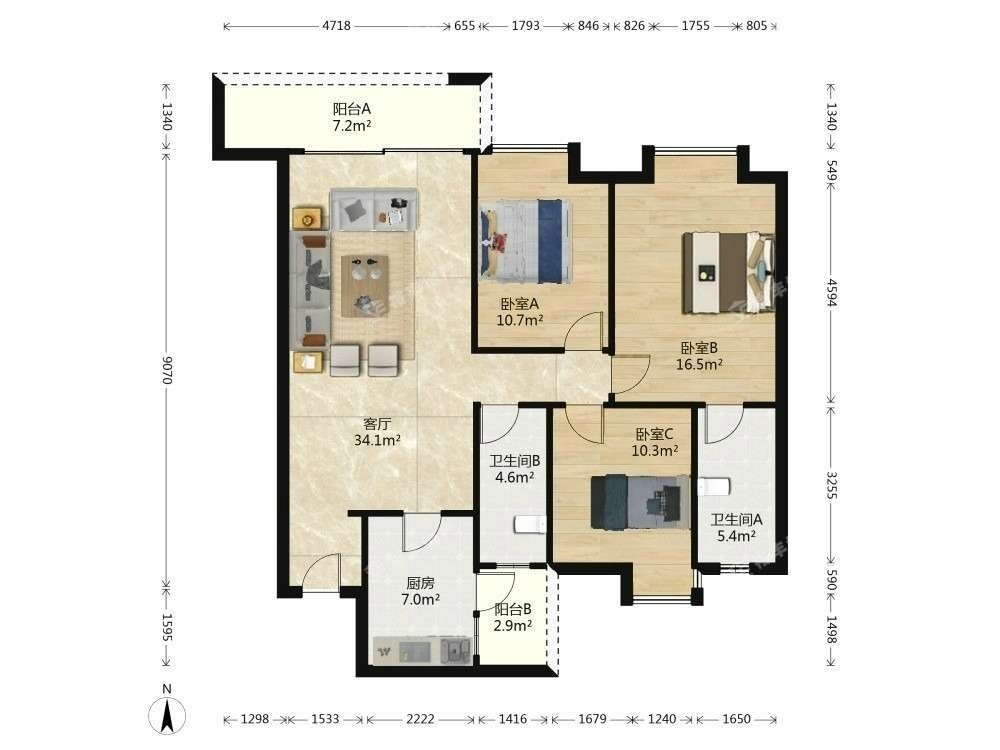 广州岭南雅院二手房房源图片