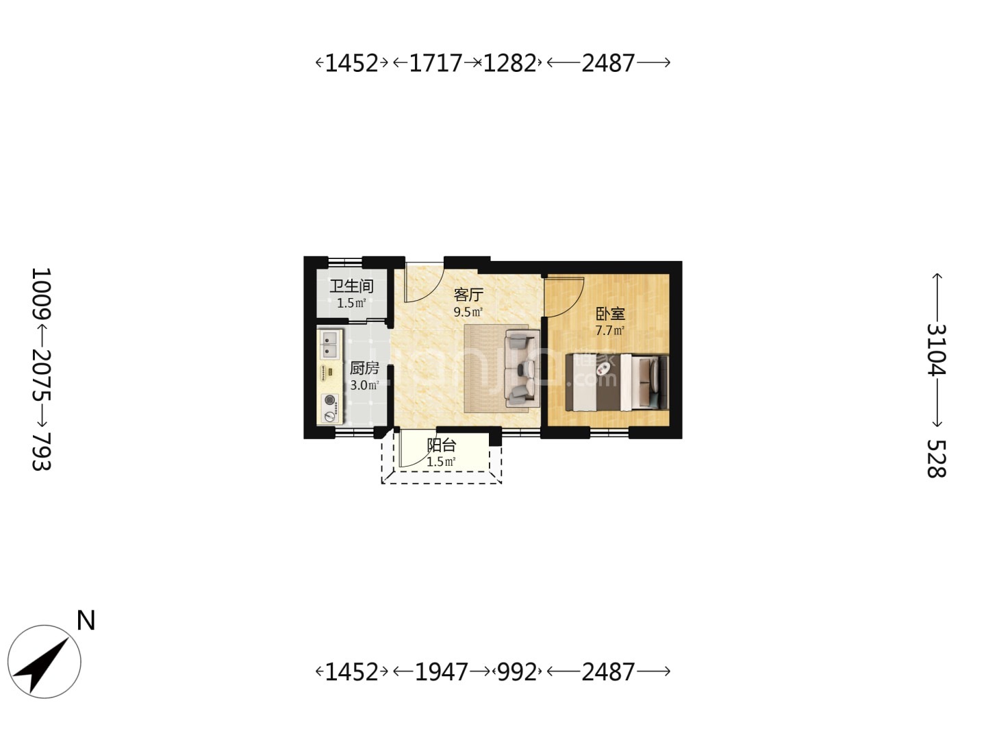广州白云雅苑二手房房源图片