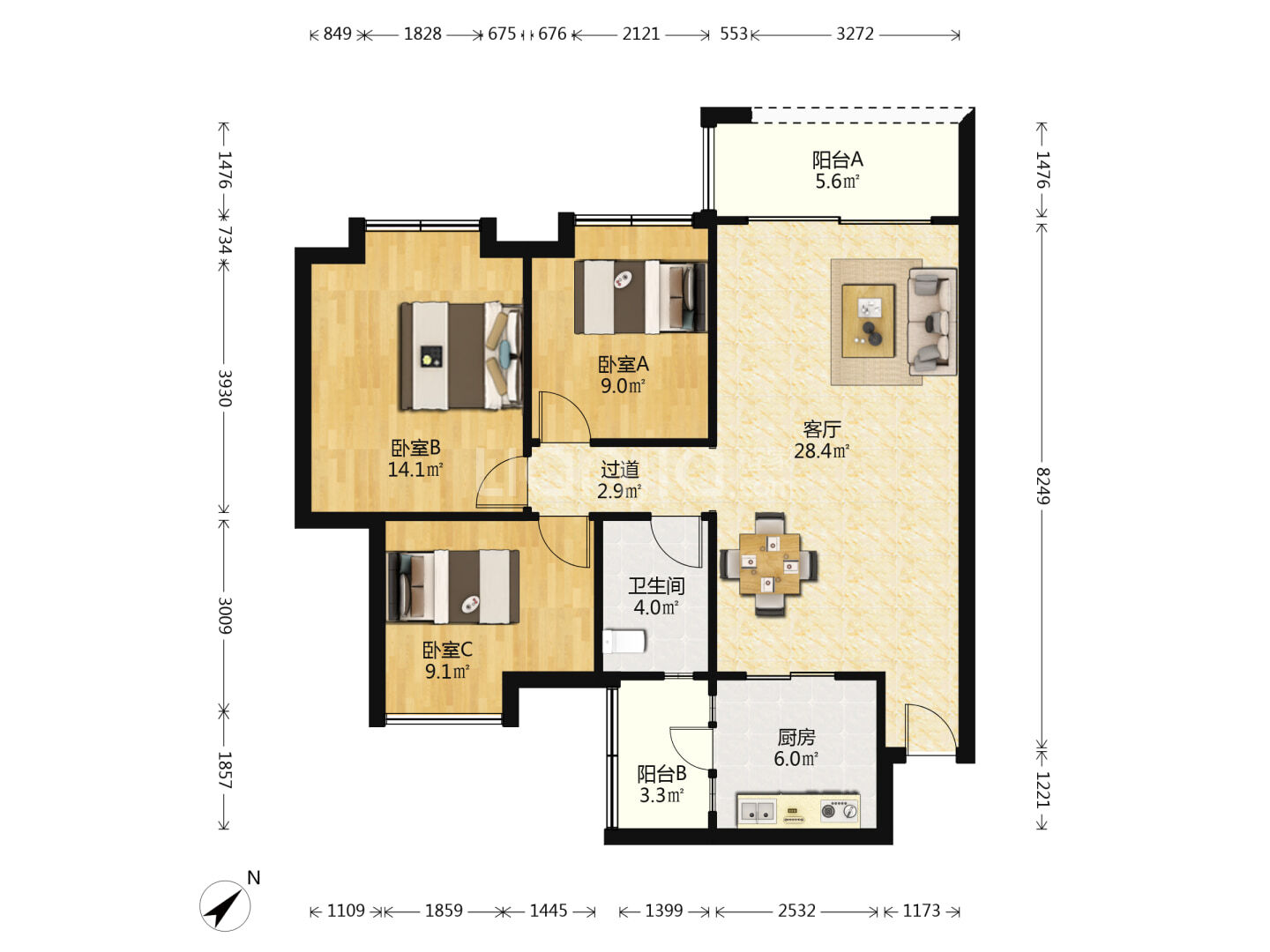 广州岭南雅院二手房房源图片
