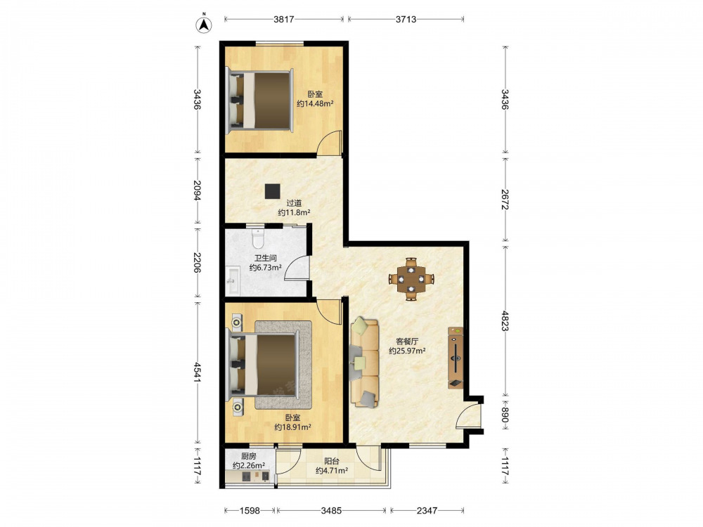 广州上步花园二手房房源图片