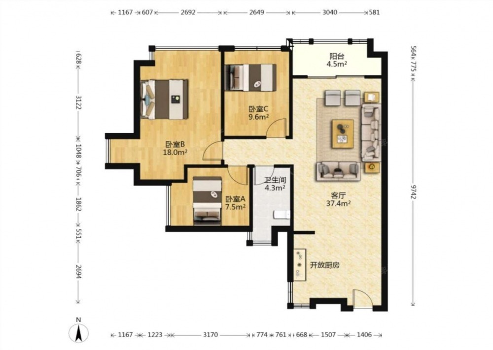 广州岭南湾畔二手房房源图片