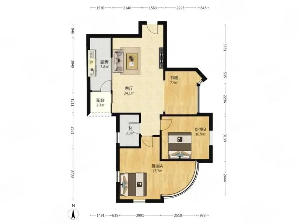 广州东方之珠花园二手房房源图片