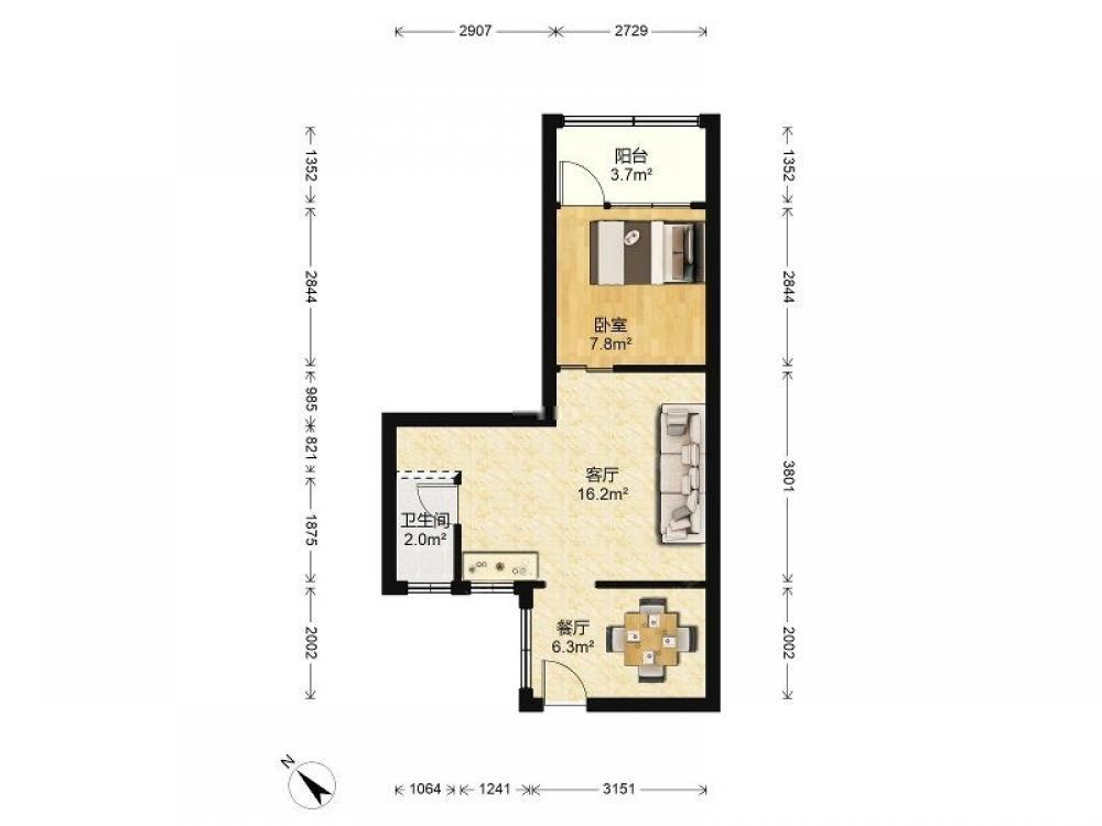 广州积德花苑二手房房源图片
