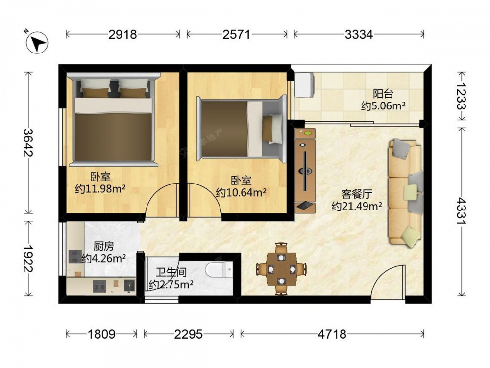 广州泽德花苑二手房房源图片