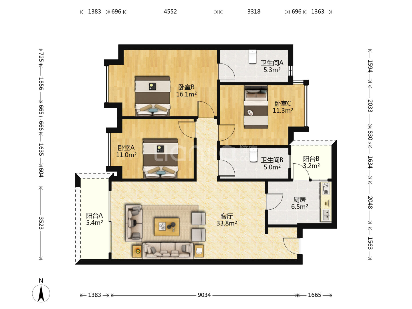 广州岭南雅院二手房房源图片