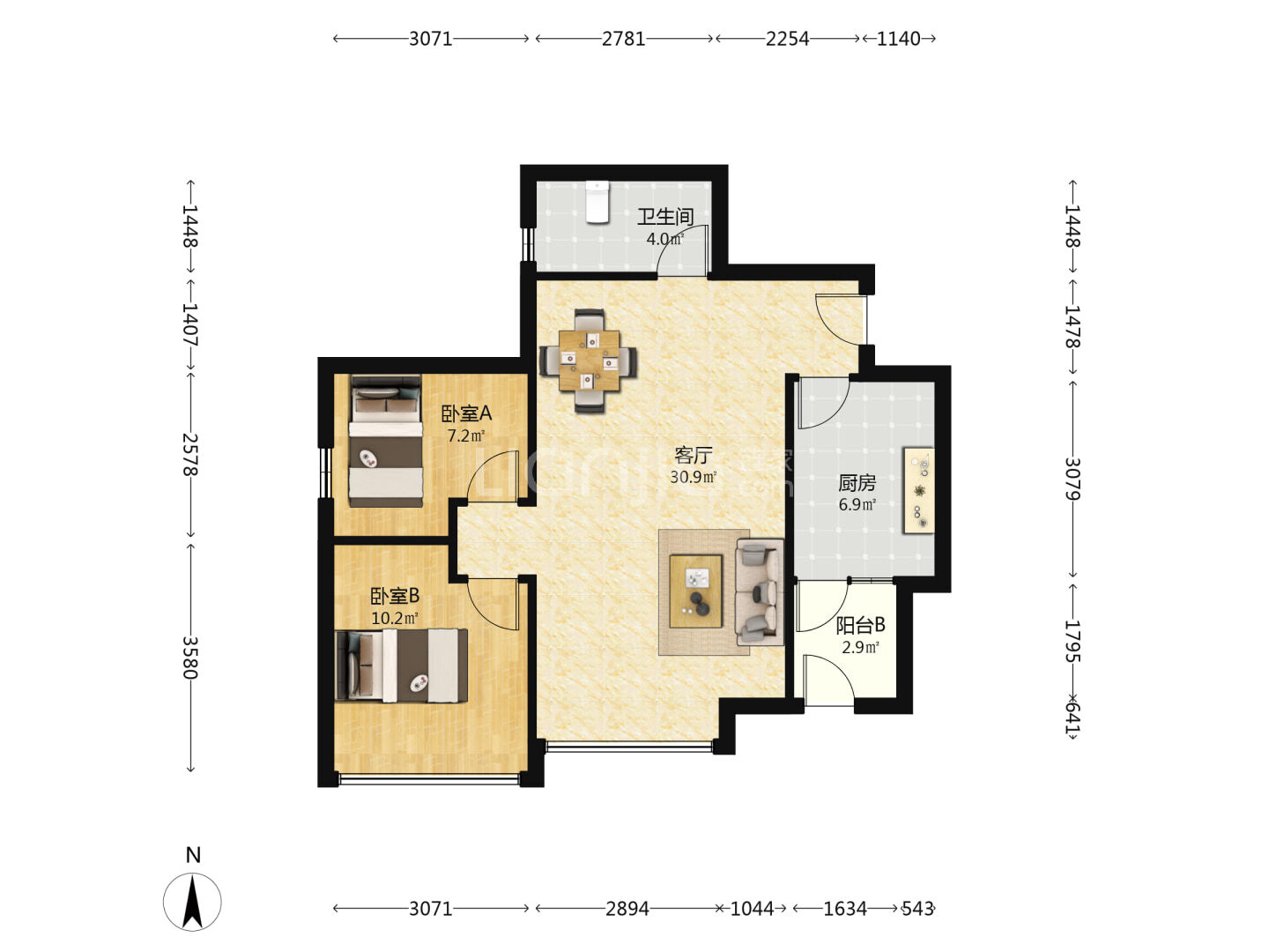 广州岭南雅院二手房房源图片
