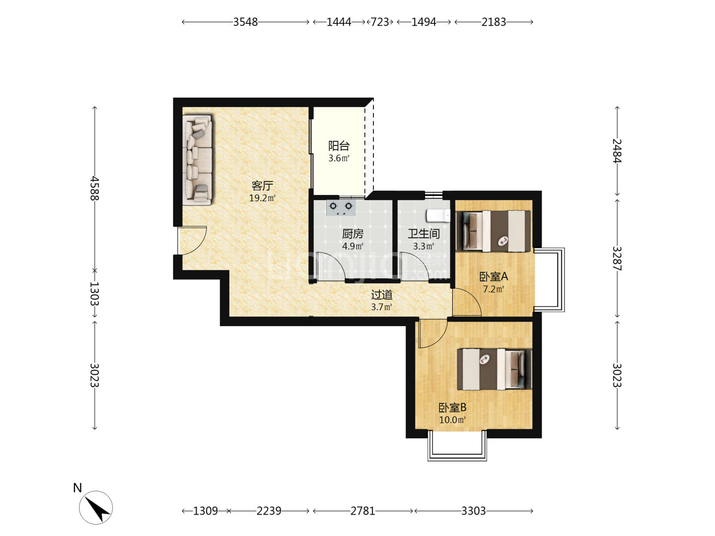 广州同德花园二手房房源图片