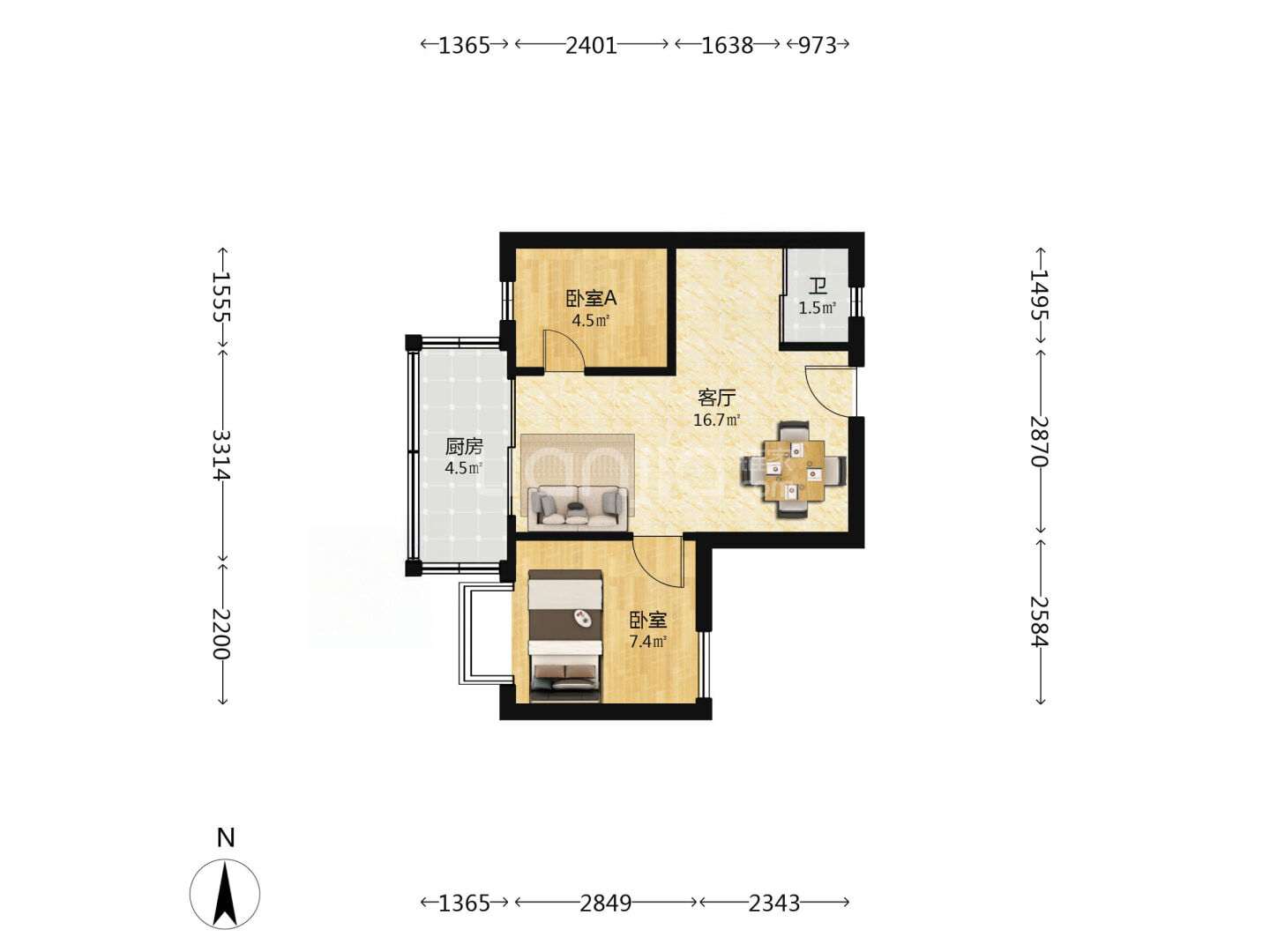 广州同逸苑二手房房源图片