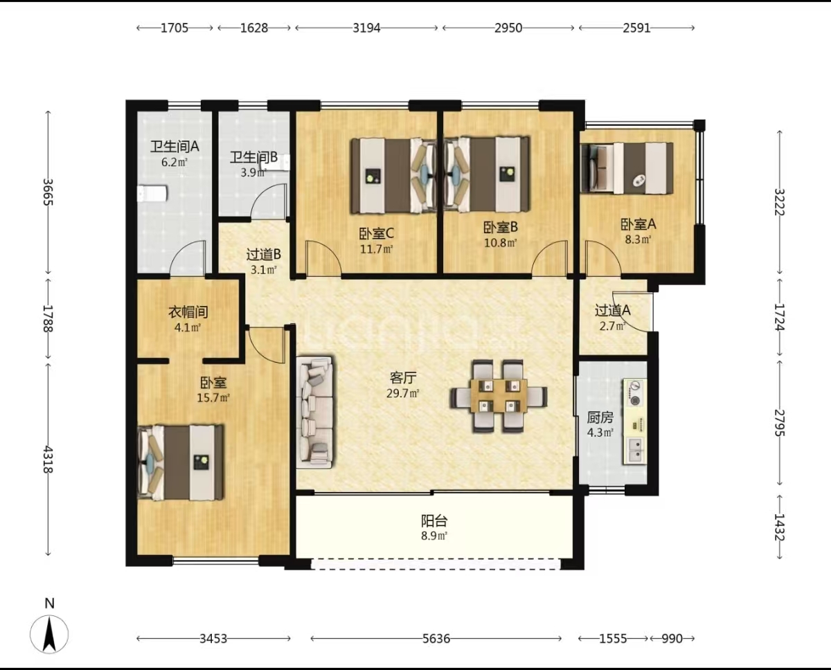 广州建发央玺花园二手房房源图片