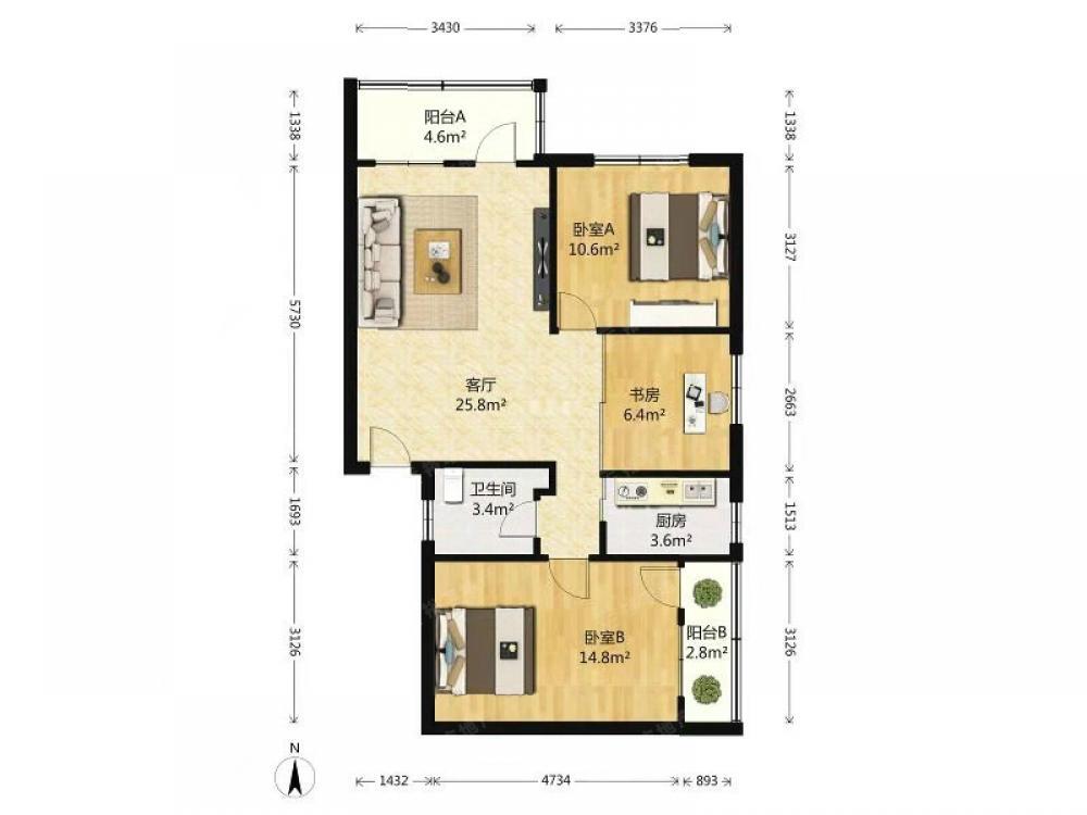 广州富多来花园二手房房源图片