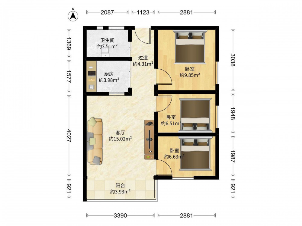 广州上步花园二手房房源图片