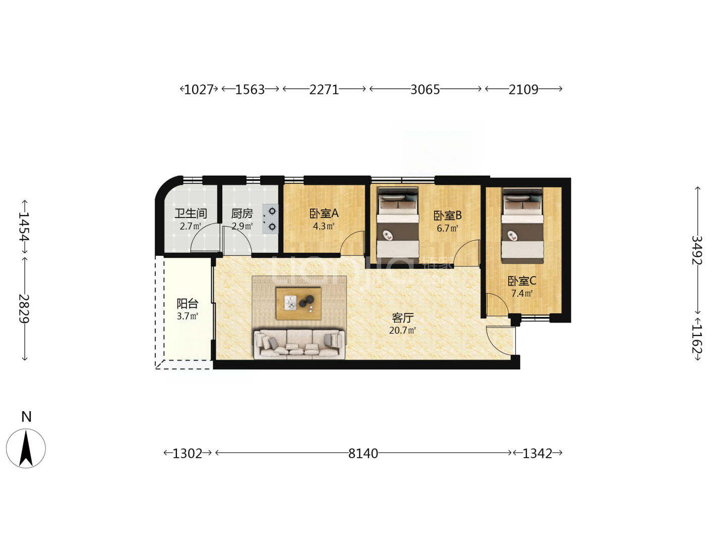 广州阳光花园二手房房源图片