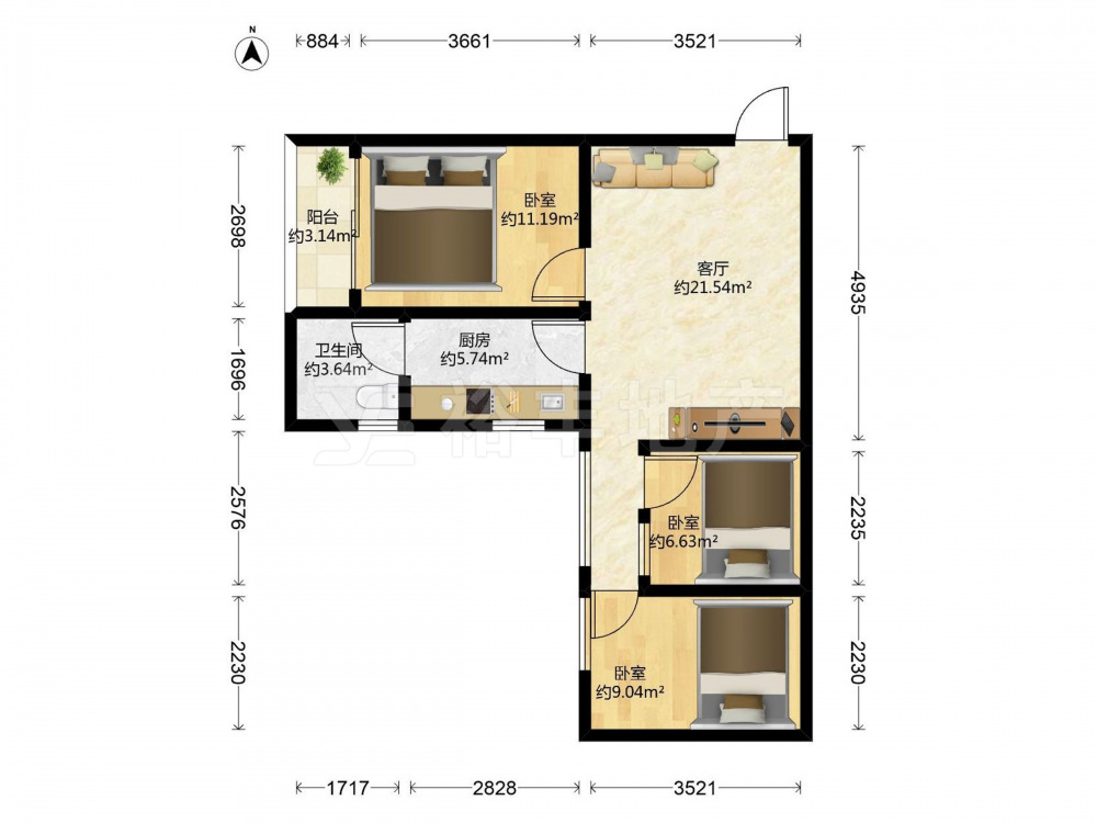 广州怡心苑二手房房源图片