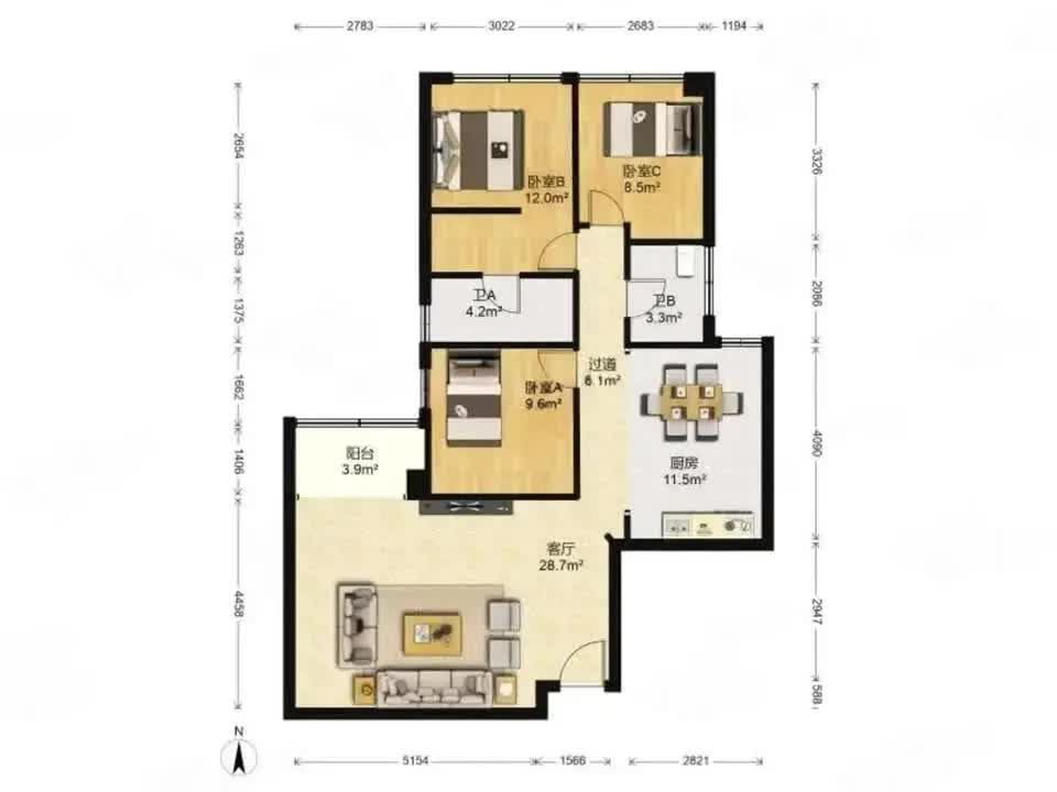 广州金田花苑二手房房源图片