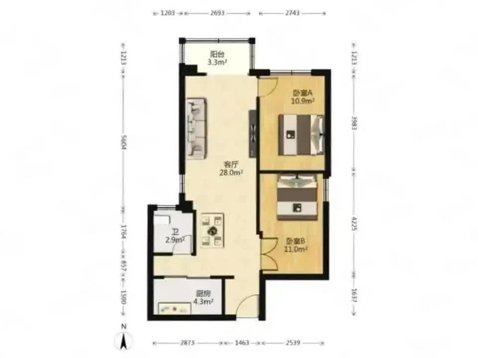 广州金田花苑二手房房源图片