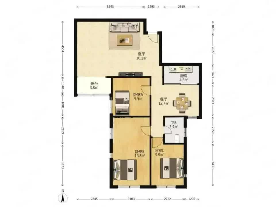 广州金田花苑二手房房源图片